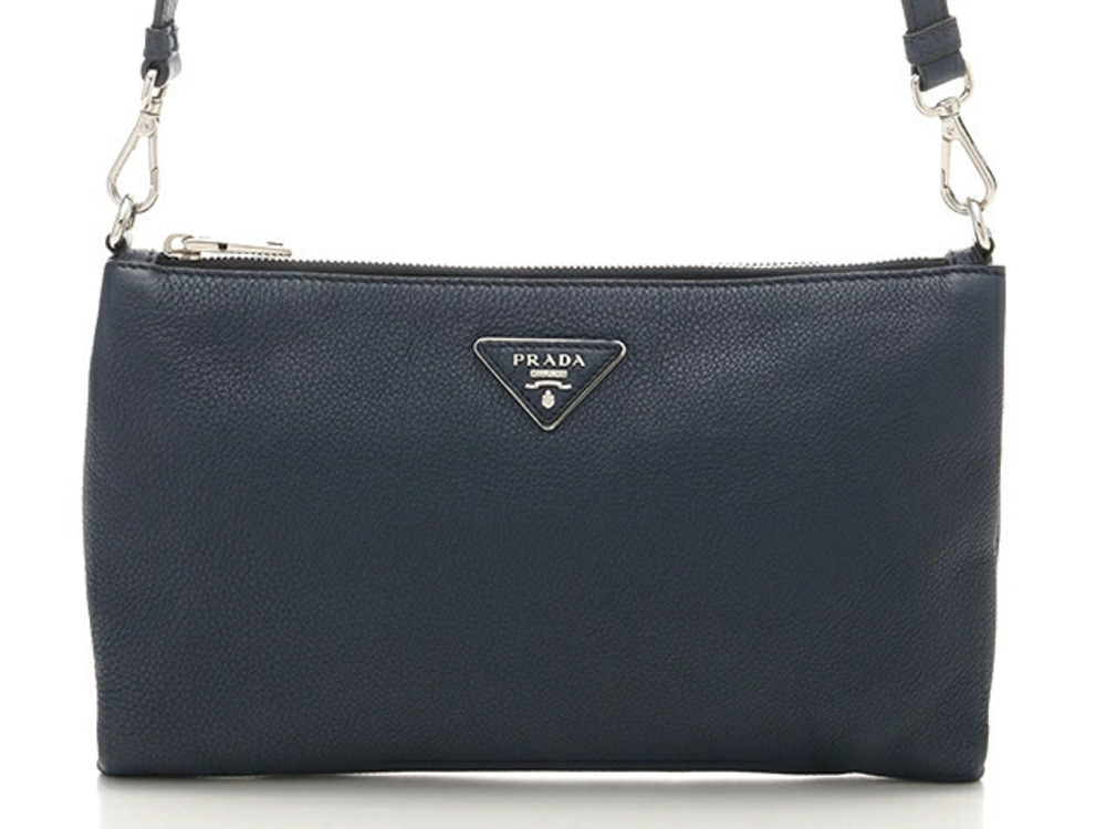 Prada Navy Blue Shoulder Bag